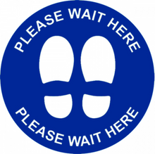 Load image into Gallery viewer, COVID-19 - Social Distancing Floor Decal
