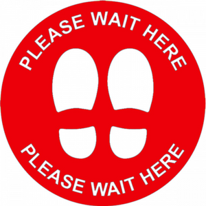 COVID-19 - Social Distancing Floor Decal