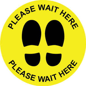 COVID-19 - Social Distancing Floor Decal