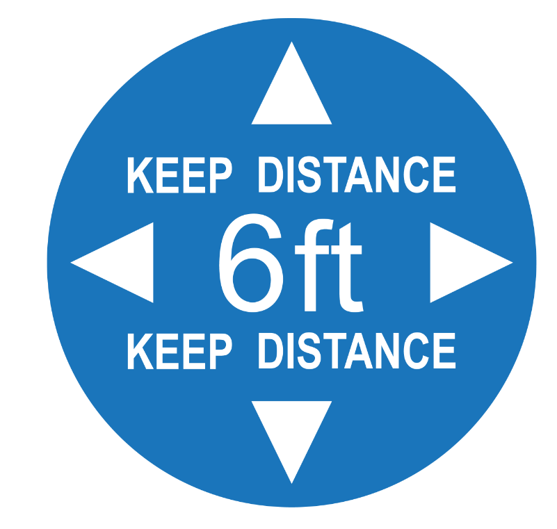COVID-19 - Keep 6ft Distance
