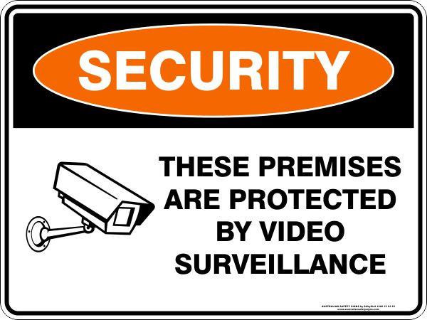 Security - These premises are protected by video surveillance