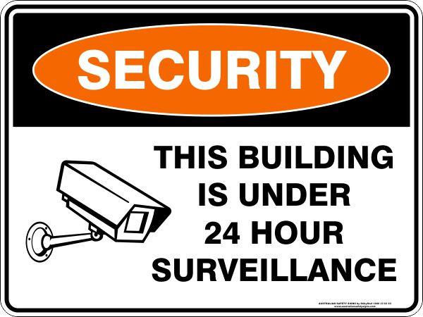 Security - This building is under 24 hour surveilance