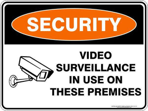 Security - Video surveillance in use on these premises