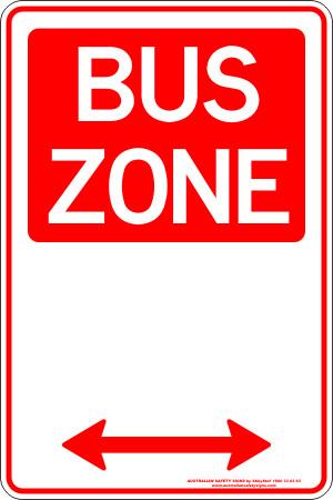 Parking & No Parking - Bus zone