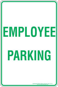 Parking & No Parking - Employee parking