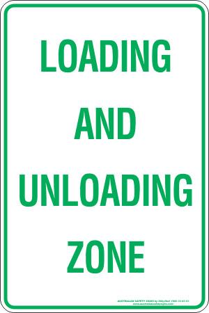 Parking & No Parking - Loading & unloading zone