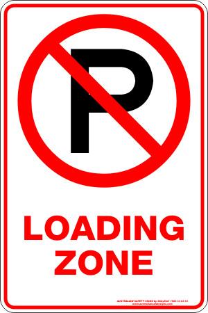 Parking & No Parking - Loading zone image