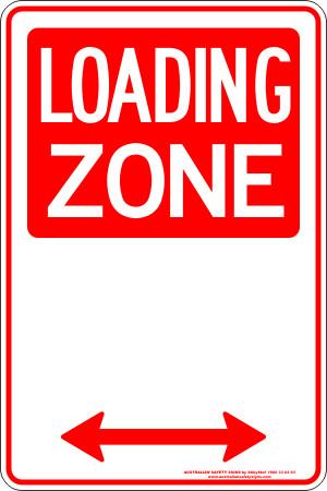 Parking & No Parking - Loading zone