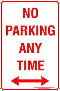 Parking & No Parking - no parking any time