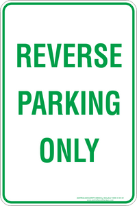 Parking & No Parking - Reverse parking only