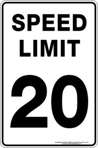Parking & No Parking - Speed Limit 20km
