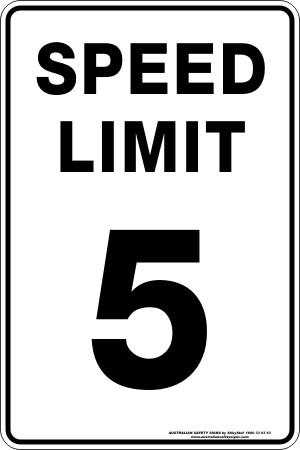Parking & No Parking - Speed Limit 5km