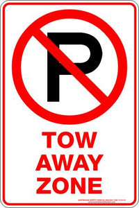 Parking & No Parking - Tow away zone