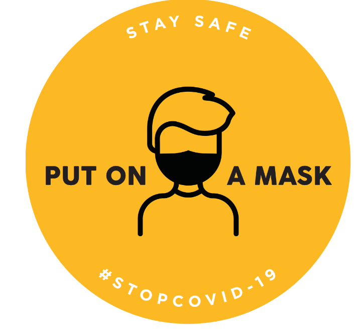 COVID-19 - Put on a mask (male)