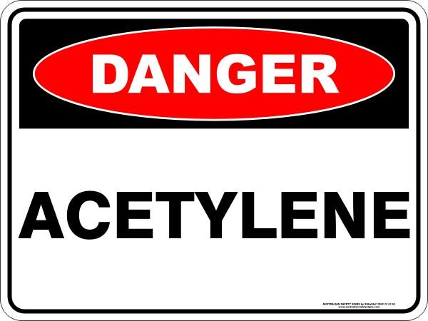 Danger - Acetylene