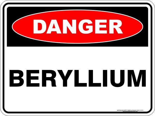 Danger - Beryllium