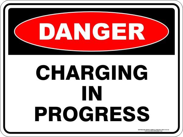 Danger - Charging in Progress