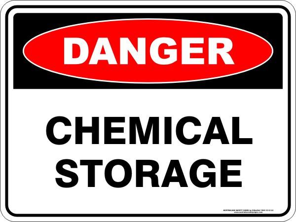 Danger - Chemical Storage