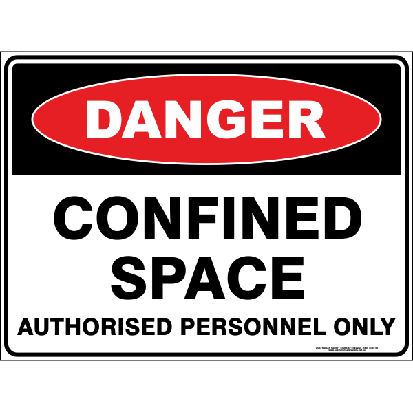 Danger - Confined Space