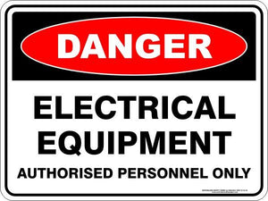 Danger - Electrical Equipment