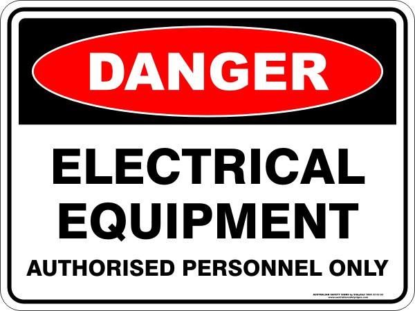 Danger - Electrical Equipment
