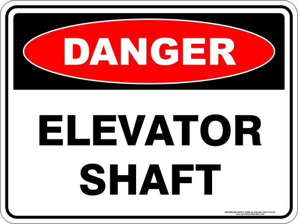 Danger - Elevator Shaft