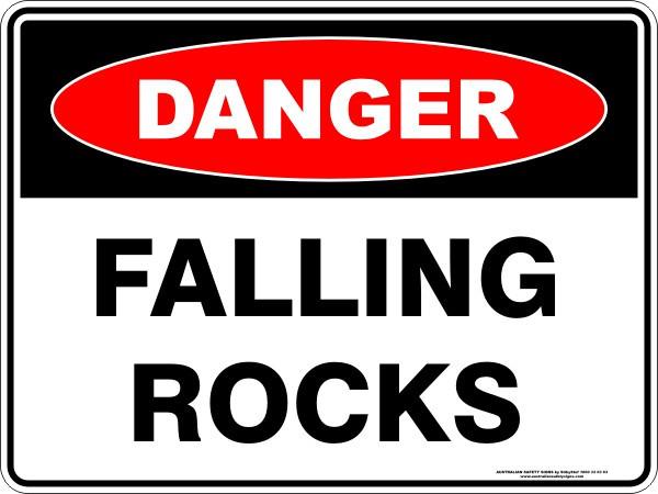 Danger - Falling rocks