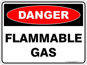 Danger - Flammable Gas