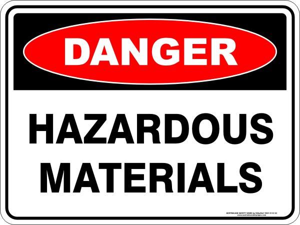 Danger - Hazardous materials
