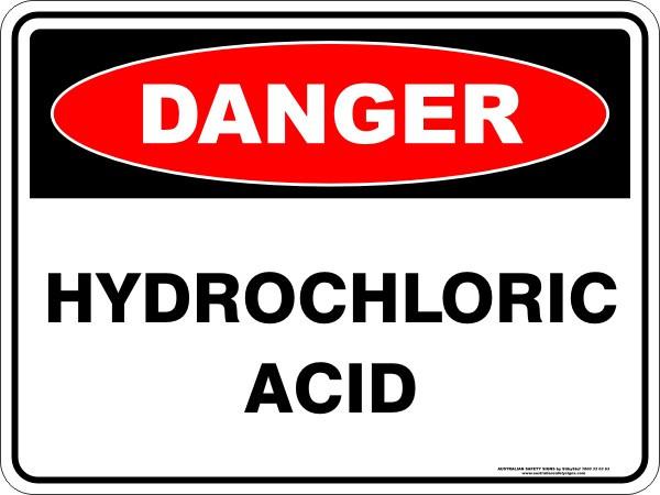 Danger - Hydrochloric Acid