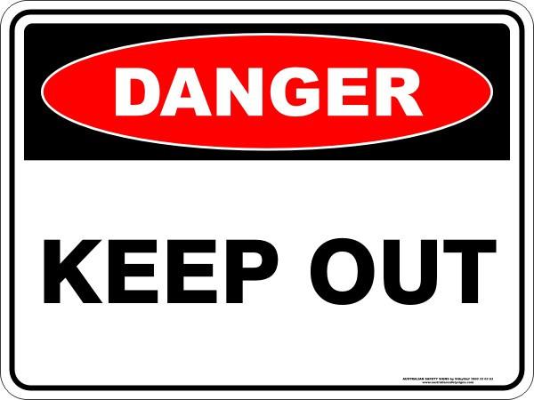 Danger - Keep out