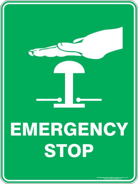 Emergency - Stop button