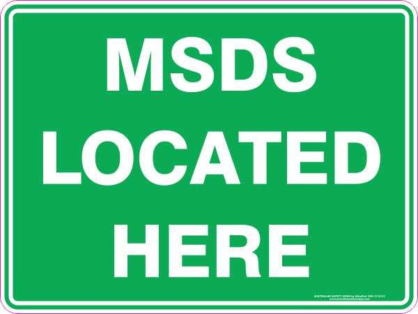 Emergency - MSDS located here