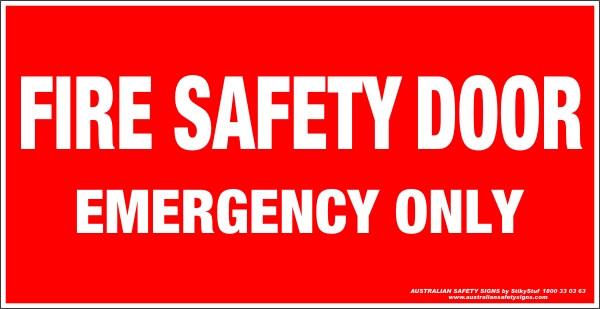 Fire - Fire emergencey safety door