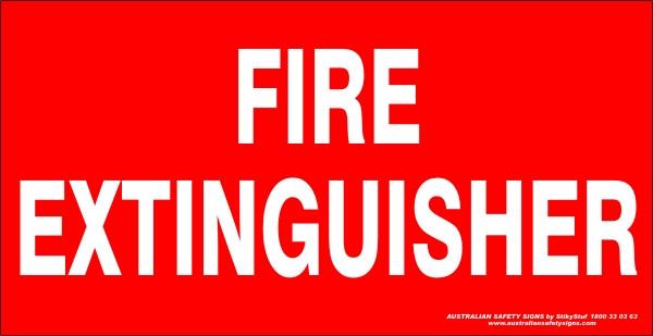 Fire - Fire extinguisher