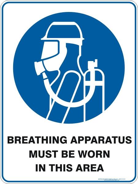Mandatory - Breathing apparatus must be worn