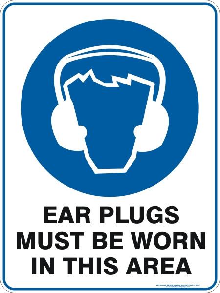 Mandatory - Ear plugs must be worn