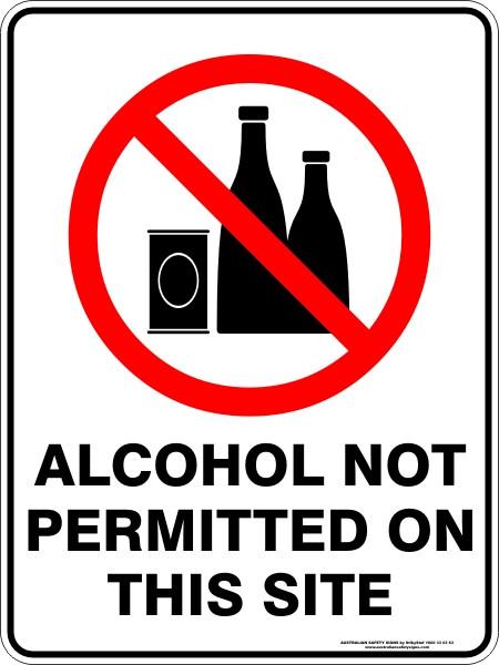 Prohibition - Alcohol not permitted on this site