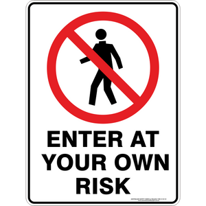 Prohibition - Enter at your own risk