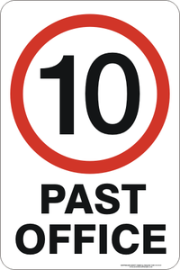 Parking & No Parking - 10km past office