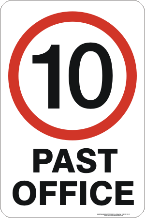 Parking & No Parking - 10km past office