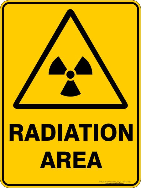 Warning - Radiation Area