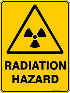 Warning - Radiation hazard