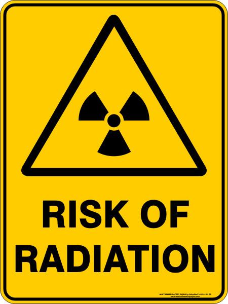 Warning - Risk of radiation